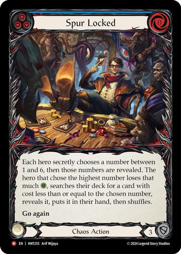Spur Locked (Majestic) - HNT255 - Rainbow Foil