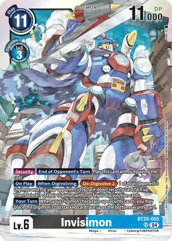 Invisimon (Super Rare) - BT20-055