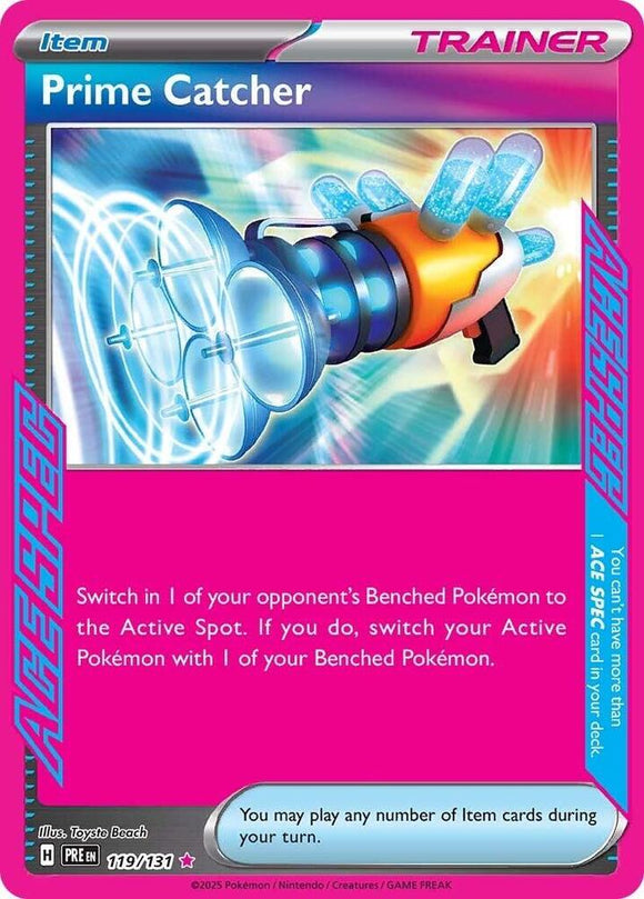 Prime Catcher (ACE SPEC Rare) - 119/131