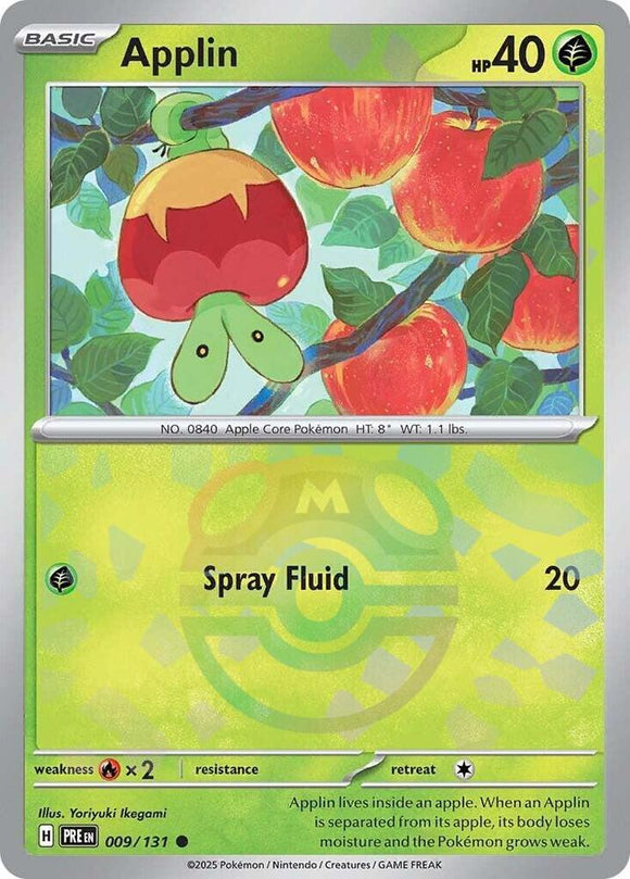 Applin (Master Ball Holo) - 009/131