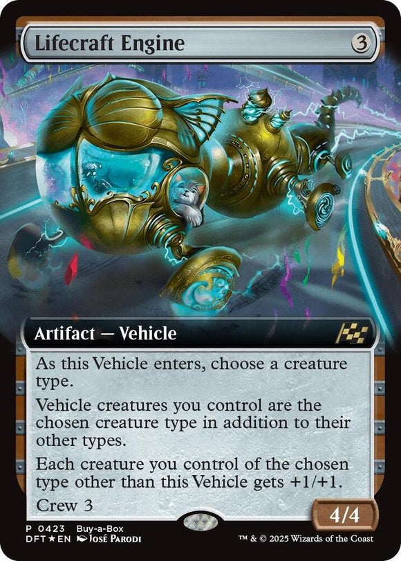 Lifecraft Engine - Extended Art (Foil Buy-a-Box Promo) - 0423