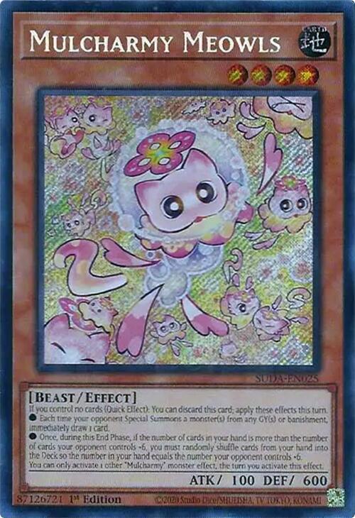 Mulcharmy Meowls (Secret Rare) - SUDA-EN025