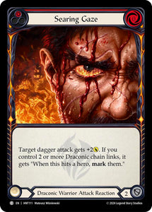 Searing Gaze (Red) - HNT111 - Rainbow Foil
