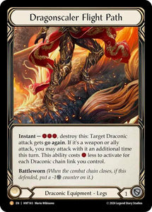 Dragonscaler Flight Path (Legendary) - HNT143 - Cold Foil