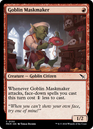 Goblin Maskmaker (Common) - 130