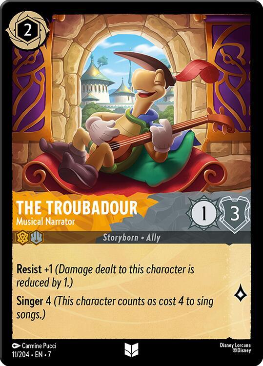 The Troubadour - Musical Narrator (Foil Uncommon) - 11/204
