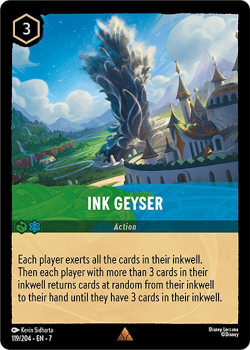 Ink Geyser (Rare) - 119/204
