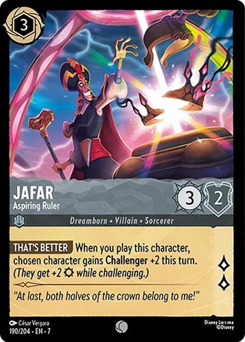 Jafar - Aspiring Ruler (Foil Common) - 190/204