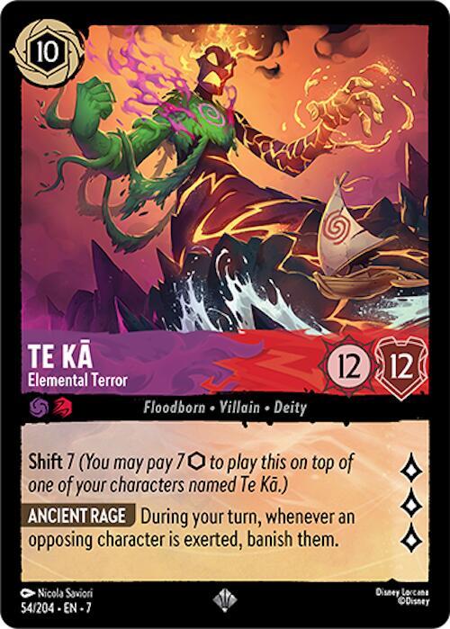 Te Ka - Elemental Terror (Foil Super Rare) - 54/204