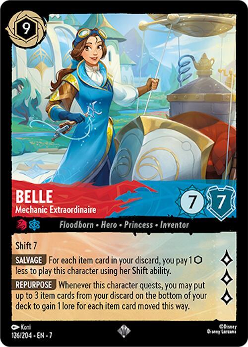 Belle - Mechanic Extraordinaire (Super Rare) - 126/204