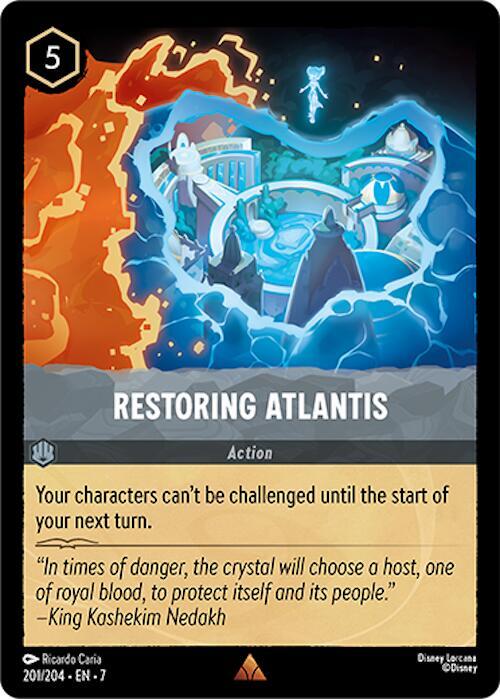 Restoring Atlantis (Foil Rare) - 201/204