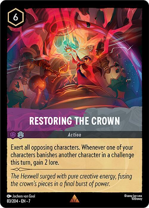 Restoring the Crown (Rare) - 83/204