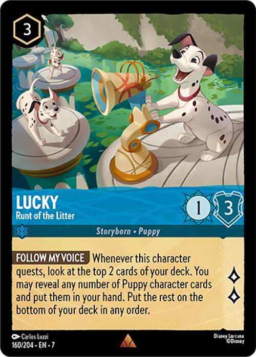 Lucky - Runt of the Litter (Rare) - 160/204