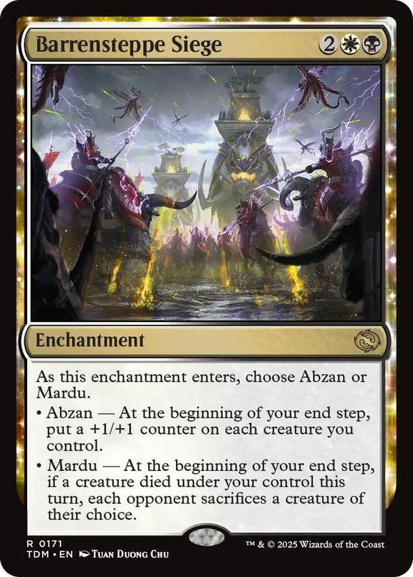 Barrensteppe Siege (Foil Rare) - 0171