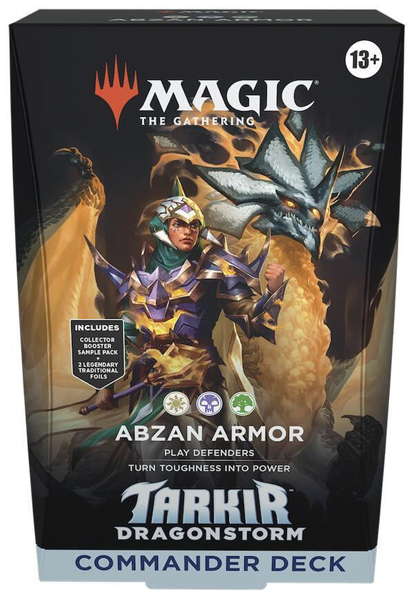 MTG: Tarkir: Dragonstorm Abzan Armor Commander Deck (Sealed)
