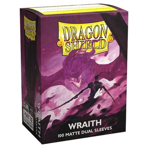 Dragon Shield: Standard Size - Dual Matte Sleeves - Wraith (Purple) (100) (Sealed)