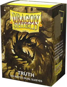 Dragon Shield: Standard Size - Dual Matte Sleeves - Truth (100) (Sealed)