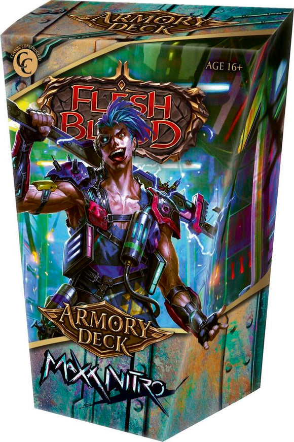 Flesh and Blood: Maxx Nitro Armory Deck (Sealed) - LIMIT OF 1 PER CUSTOMER