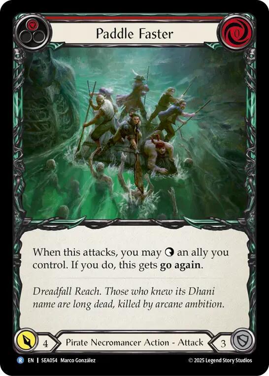 Paddle Faster (Rare) - SEA054
