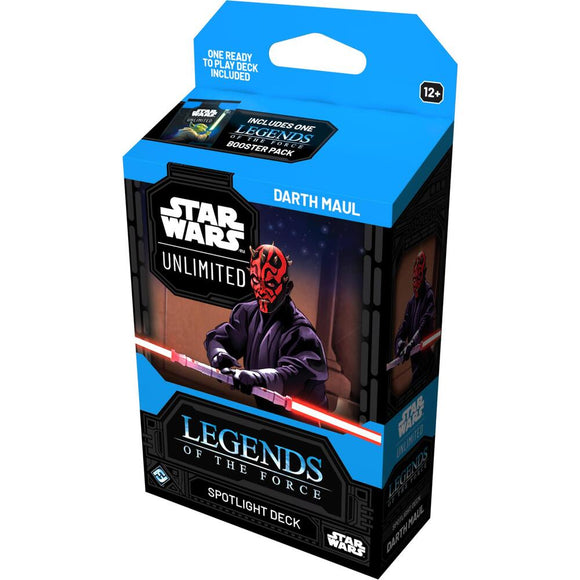 PRE-ORDER: Star Wars Unlimited: Legends of the Force Spotlight Deck - Darth Maul