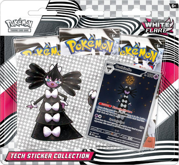 Pokémon: White Flare 3-Pack Tech Sticker Collection (Sealed)