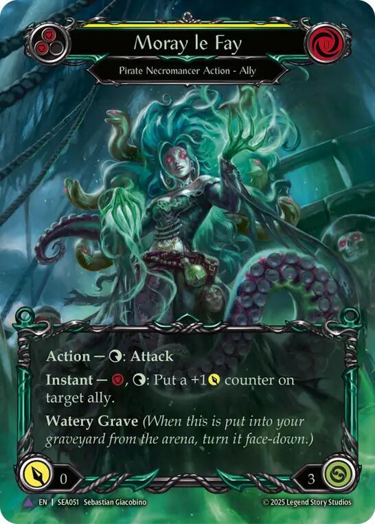 Moray le Fay (Marvel) - SEA051 - Cold Foil