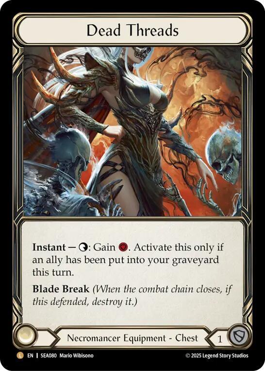 Dead Threads (Legendary) - SEA080 - Rainbow Foil