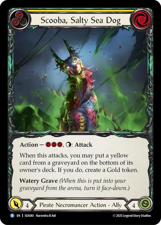 Scooba, Salty Sea Dog (Rare) - SEA061