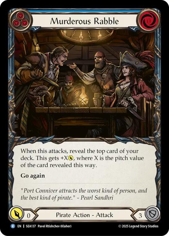 Murderous Rabble (Rare) - SEA137