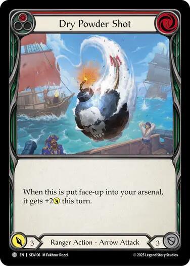 Dry Powder Shot (Common) - SEA106 - Rainbow Foil