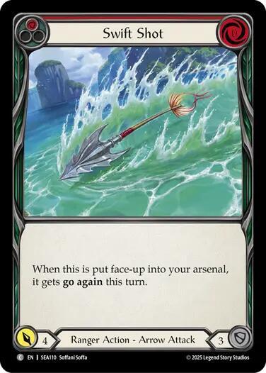 Swift Shot (Common) - SEA110 - Rainbow Foil