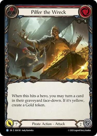 Pilfer the Wreck (Red) - SEA138