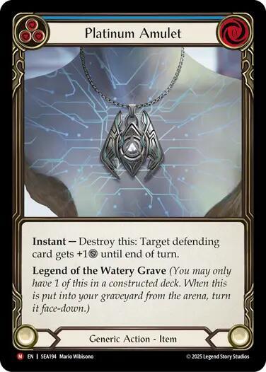 Platinum Amulet (Majestic) - SEA194