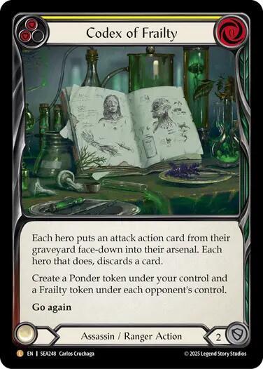 Codex of Frailty (Legendary) - SEA248