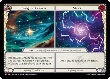 Consign to Cosmos // Shock (Majestic) - SEA259 - Rainbow Foil