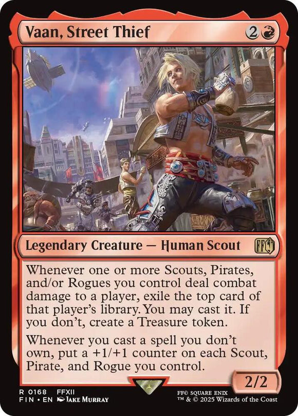 Vaan, Street Thief (Rare) - 0168
