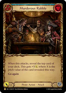 Murderous Rabble (Blue) (Treasure) - SEA137 - Cold Foil