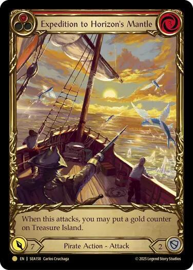 Expedition to Horizon's Mantle (Red) (Treasure) - SEA158 - Cold Foil