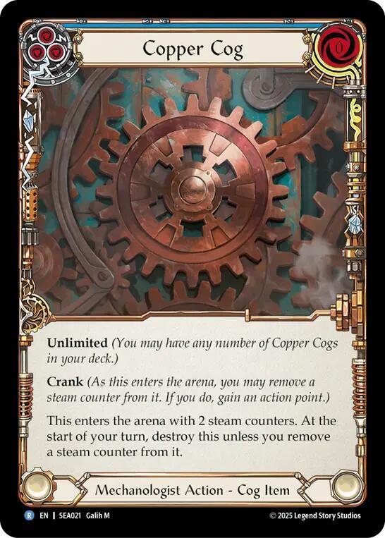 Copper Cog (Rare) - SEA021