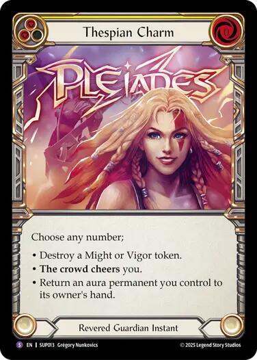 Thespian Charm (Super Rare) - SUP013