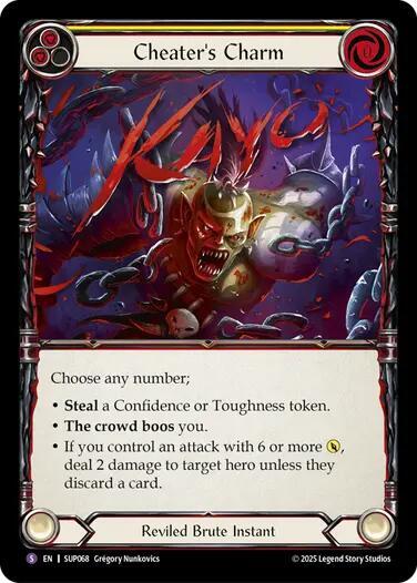 Cheater's Charm (Super Rare) - SUP068