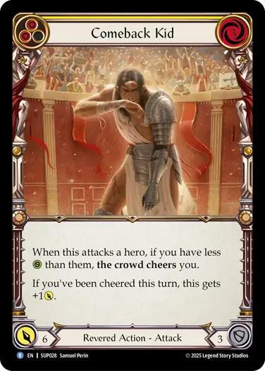 Comeback Kid (Yellow) - SUP028