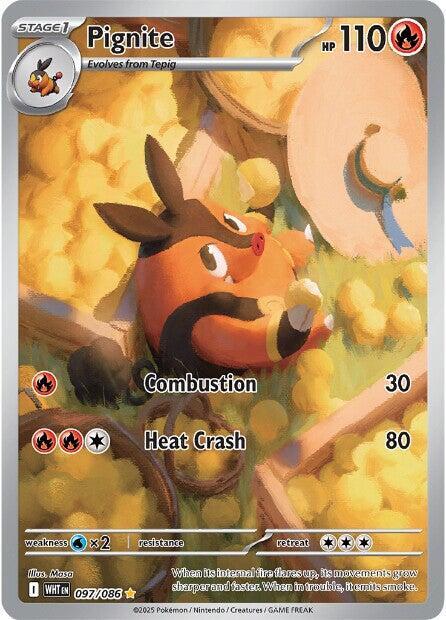 Pignite (Illustration Rare) - 097/086