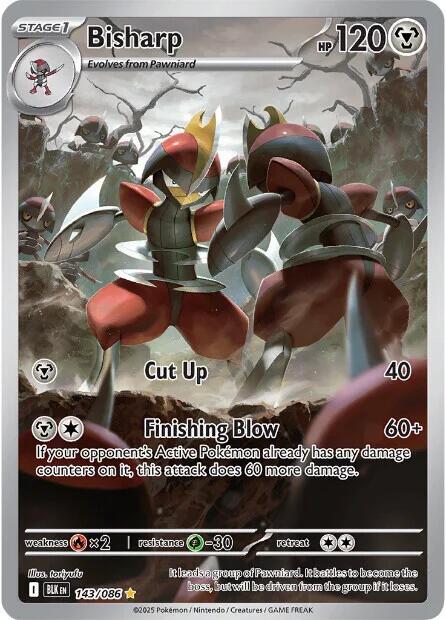 Bisharp (Illustration Rare) - 143/086