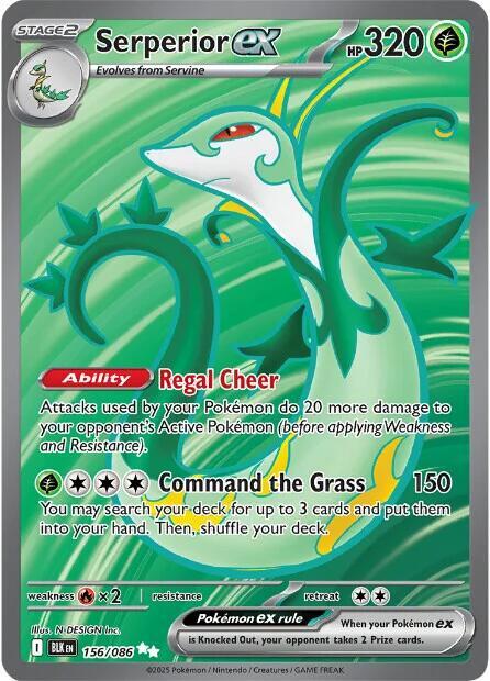 Serperior ex (Full Art Ultra Rare) - 156/086