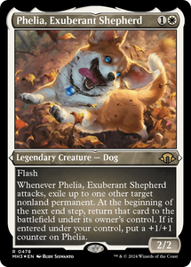 Phelia, Exuberant Shepard (Etched Foil Rare) - 0478