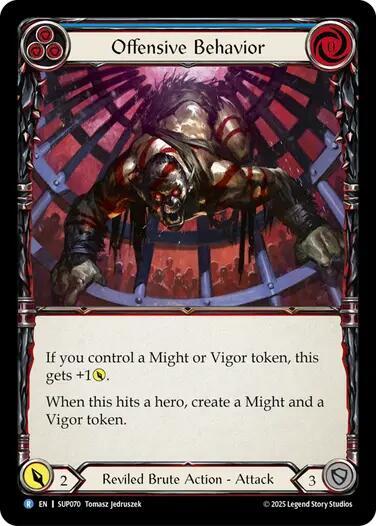 Offensive Behavior (Rare) - SUP070