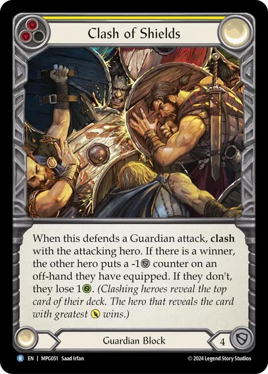 Clash of Shields (Yellow) - MPG051