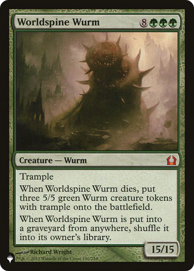 Worldspine Wurm (Mythic) - 140/274