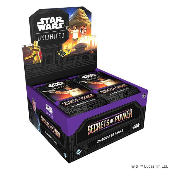 Star Wars Unlimited: Secrets of Power Booster Box (Sealed)